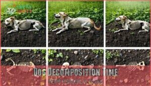 dog decomposition time