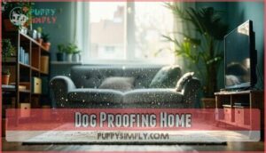 dog proofing home