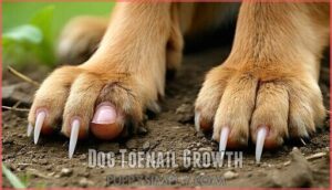 dog toenail growth