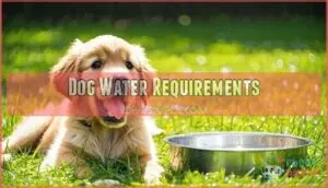 dog water requirements