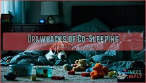 drawbacks of co-sleeping