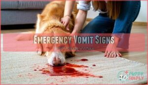 emergency vomit signs