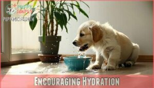 encouraging hydration