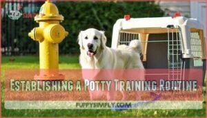 establishing a potty training routine
