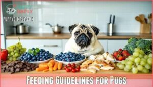 feeding guidelines for pugs