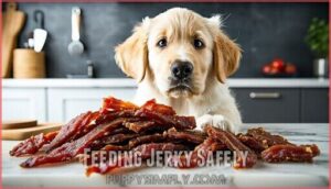 feeding jerky safely