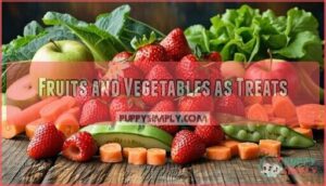 fruits and vegetables as treats