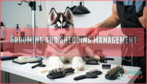 grooming and shedding management