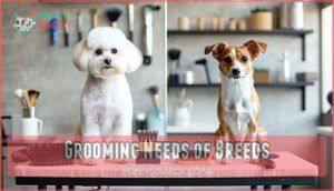 grooming needs of breeds