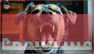 growling