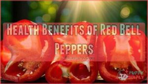 health benefits of red bell peppers
