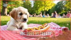hot dogs as treats