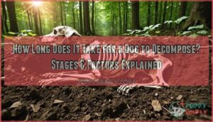 how long does it take for dog to decompose
