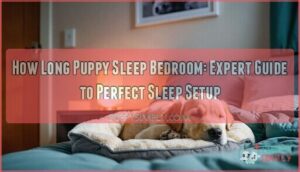 how long puppy sleep bedroom