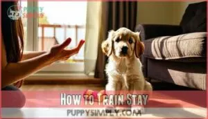 how to train stay how to train stay