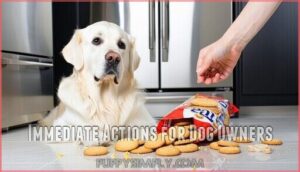 immediate actions for dog owners