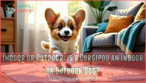 indoor or outdoor: is a corgipoo an indoor or outdoor dog