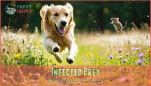infected prey