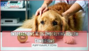 interactions with underlying health conditions