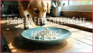 is greek feta cheese safe for dogs