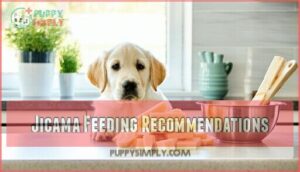jicama feeding recommendations