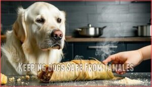 keeping dogs safe from tamales