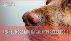 kennel nose and nasal hyperkeratosis