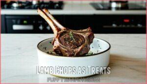 lamb chops as treats