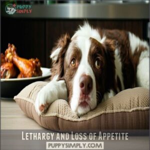 lethargy and loss of appetite
