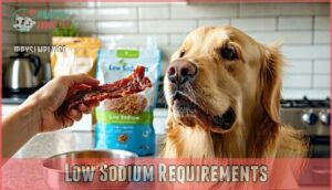 low sodium requirements