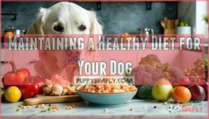 maintaining a healthy diet for your dog