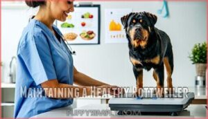 maintaining a healthy rottweiler