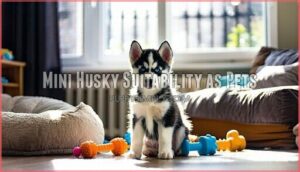 mini husky suitability as pets