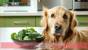 monitoring for adverse reactions
