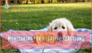 monitoring for negative reactions