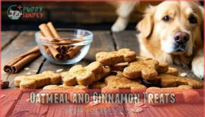 oatmeal and cinnamon treats