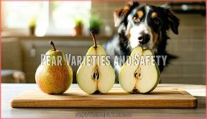 pear varieties and safety