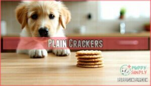 plain crackers