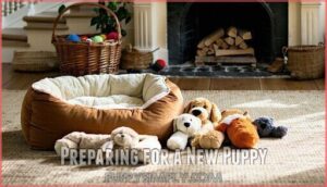 preparing for a new puppy