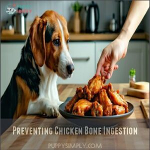 preventing chicken bone ingestion
