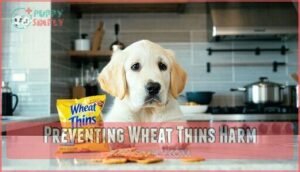 preventing wheat thins harm