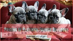 pricing of platinum french bulldogs
