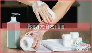provide first aid
