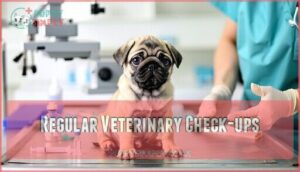 regular veterinary check-ups