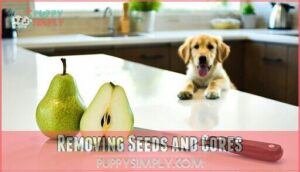 removing seeds and cores