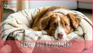 rescue dog adjustment
