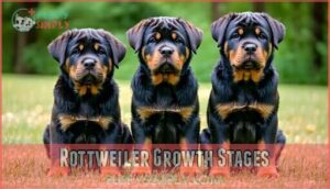 rottweiler growth stages