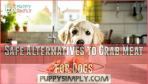safe alternatives to crab meat for dogs