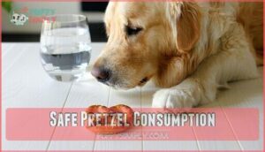 safe pretzel consumption