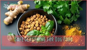 safe seasoning for dog food